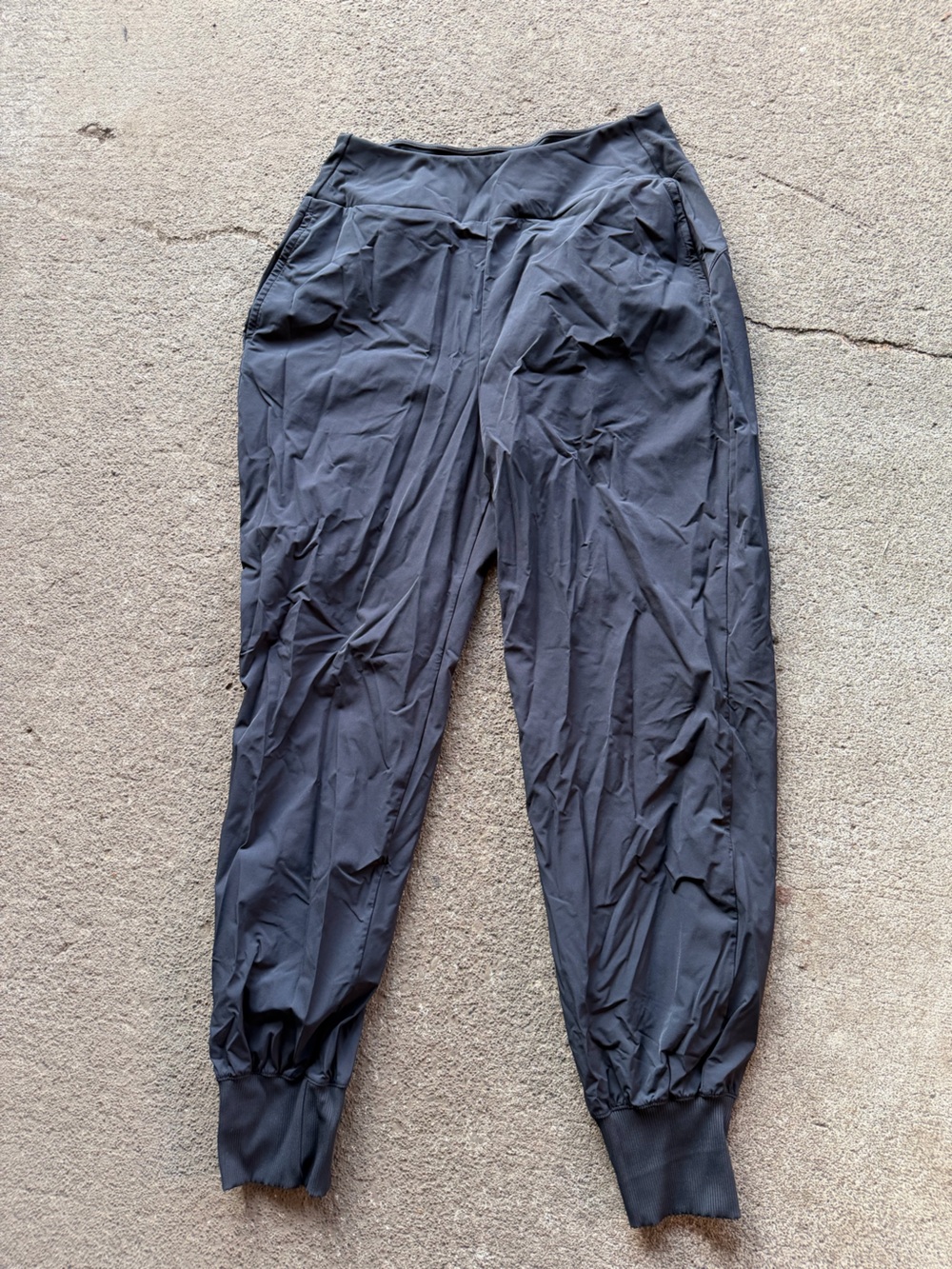 NIKE DRI-FIT Black Athletic Joggers Pants Size M